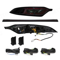 Accessoires de voiture pour Toyota Corolla 2020 2021, 1 paire, phare Led rouge, ambre, feu de stop arrière antibrouillard