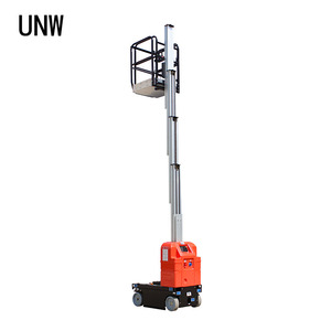 Piattaforma di Sollevamento Autopropulsa in Lega di Alluminio a Batteria UNW per Manutenzione e Lavori Aerei, Prodotta in Cina - Product Image 6