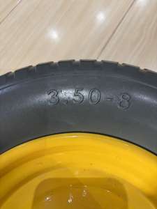 2.50-4 3.00-4 3.50-4 3.50-8 4.00-8 पी फोम से भरे ठोस टायर व्हीलबारो हैंड ट्रॉली - Product Image 6