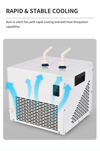 Pendingin Akuarium Pabrik Pendingin Kolam Laut 450L Pendingin Akuarium untuk Tangki Ikan - Product Image 2