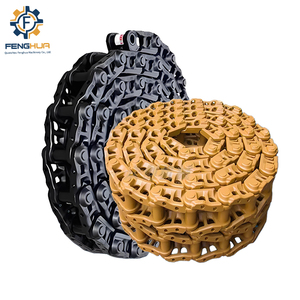 Cadena de oruga PC200-8, conjunto de eslabones de oruga 20Y-32-00300 para excavadoras PC200-6, PC200-7, PC210-7, PC220-7, cadena de oruga PC200 - Product Image 1