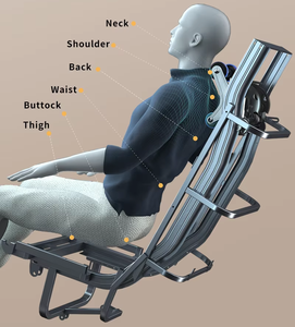 Silla de masaje eléctrica 4DSL Track Luxury AI Full <span class=keywords><strong>Body</strong></span> Robot Silla de masaje gravedad cero Movimiento inteligente Brazo robótico - Product Image 2