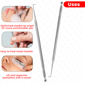Outil de séparation pour lifting des cils sur mesure en acier inoxydable, outils de beauté pour les cils, outil de lifting des cils Pakistan par Bahasa Pro - Product Image 4