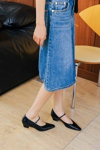 2025 all'inizio della primavera nuovo stile francese elegante minimalista punta quadrata <span class=keywords><strong>scarpe</strong></span> singole Mary Jane con <span class=keywords><strong>tacco</strong></span> <span class=keywords><strong>basso</strong></span> - Product Image 4