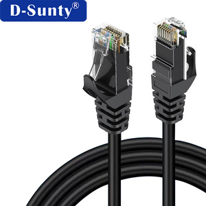 สายแพทช์อีเธอร์เน็ต Cat5e UTP แบบ RJ45 สำหรับแลน  สายเคเบิลเน็ตเวิร์คทองแดงแท้ 24/26AWG  หุ้มด้วย PVC  ความยาวตามสั่ง ผลิตโดยโรงงาน (OEM) - Product Image 1