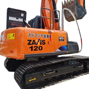 Excavadora Hidráulica Usada Hitachi ZX120 de 12 Toneladas |   Importado de Japón | Bomba Hidráulica Shimadzu con Certificación CE EMC - Product Image 1