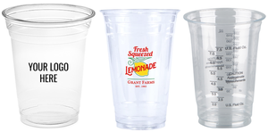 Cốc Lạnh Tùy Chỉnh 8Oz 9Oz 10Oz 12Oz 20Oz 24Oz 16Oz Cốc Nhựa PET Dùng Một Lần Tái Chế Có Nắp Đậy - Product Image 3