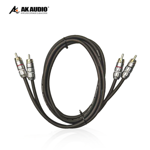 Câble de signal audio pour amplificateur de voiture haute fidélité AK-RN161 avec connecteurs RCA en cuivre pur pour une qualité sonore améliorée - Product Image 3