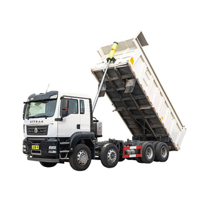 Camion lourd diesel Howo, camion à benne basculante, semi-remorque 8x4, 12 roues, neuf, capacité de 33 tonnes, moteur Weichai - Product Image 1
