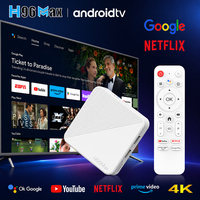 H96 Max 3518B RK3518 Boîtier TV Android 14 Lecteur Multimédia 4K 2 Go 16 Go WiFi 6 BT5.4 USB3.0 Fournisseur en Gros OEM ODM Usine