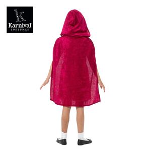Disfraz de <span class=keywords><strong>Caperucita</strong></span> <span class=keywords><strong>Roja</strong></span> para Niña, Disfraz de Lujo para Fiesta de Halloween, Salón de Baile, Actuación en Escenario, Vestido Inspirado en Películas de TV de <span class=keywords><strong>Cuento</strong></span> de Hadas para ODM - Product Image 3