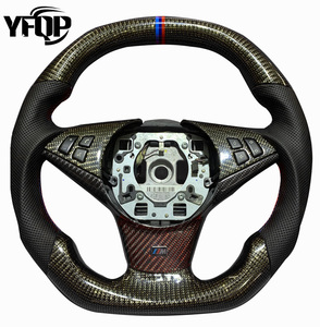 <span class=keywords><strong>Volante</strong></span> de Fibra de Carbono con LED para Carreras para <span class=keywords><strong>BMW</strong></span> <span class=keywords><strong>E60</strong></span> E61 M5 E63 E64 M6, Mejora a <span class=keywords><strong>Volante</strong></span> <span class=keywords><strong>M</strong></span> Performance de Alcántara - Product Image 1