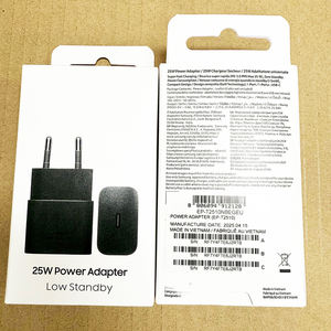 แท่นชาร์จโทรศัพท์มือถือแบบมือถือสำหรับ iPhone 16, ที่ชาร์จ EU 25W สำหรับ chargeur Rapide Samsung สำหรับ iPhone 16 - Product Image 4