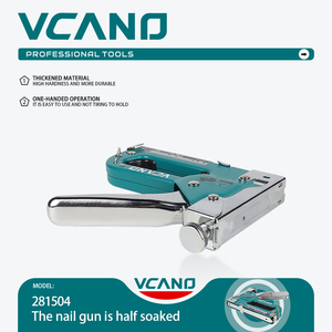 Pistola de Clavos Manual de Acero de Alta Resistencia VCANO para Uso Industrial y Bricolaje, Personalizable OEM, Decoración de Interiores, Alfombras, Fijación en Madera - Product Image 2