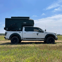 Camper de camionnette à toit rigide personnalisé OEM DM, pour pick-up de taille moyenne et grande, utilisation tout-terrain