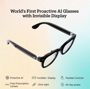 Lunettes Intelligentes AR AI <span class=keywords><strong>Halliday</strong></span> 2025 avec Caméra de Réalité Augmentée, Prise en Charge GPT Deepseek, Affichage IA Proactif, Écran Virtuel à Moule Privé - Product Image 3