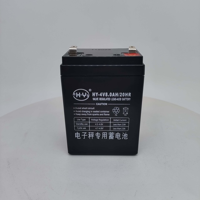 HY Renewable Energy 4V8.0AH VRLA Rechargeable Lead Acid Battery for Power Tools Toys UPS Lighting Security Systems Telecom