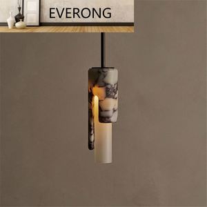 Lustre suspendu en pierre naturelle LED de style nordique de luxe pour hôtel, restaurant, salon et salle <span class=keywords><strong>à</strong></span> manger - Product Image 4