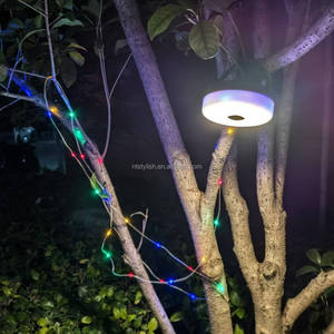 Vườn ngoài trời trang trí chuỗi đèn RGB từ có thể sạc lại treo lều Đèn lồng Led cắm trại chuỗi ánh sáng - Product Image 5