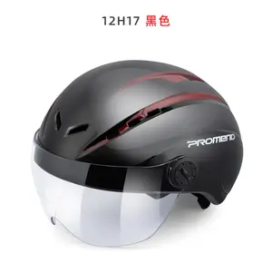 PROMEND yol sürme bisiklet bisiklet kask yüz gözlük E-BIKE kafa koruma kask spor paten güvenli motosiklet bisiklet kask