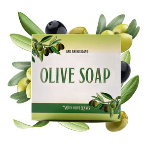 Barra de jabón de Oliva de manteca de karité relajante para piel seca y sensible rica en vitamina E - Product Image 2