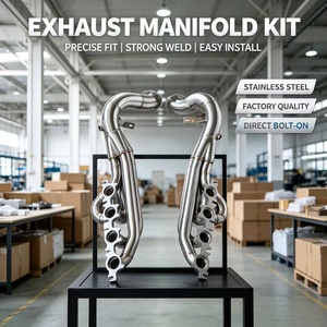 Promotion Usine : Collecteur d'échappement en acier inoxydable 304 pour Audi S6 4.2 C6 2000-2010 – Tuyau de vidange avant pour accélérer l'échappement - Product Image 1