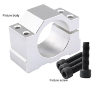 Viextro 48mm/52mm CNC routeur gravure broche montage siège fonte aluminium broche gabarit pour fraiseuses