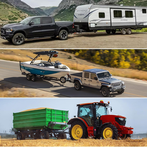 AMBITION <span class=keywords><strong>Attelage</strong></span> de remorque réglable et robuste avec goupille antivol pour camions de remorquage SUV Pièces de remorque - Product Image 6