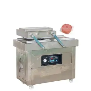 Food Packing Plastic Bags Skin Packaging Desktop Single Chamber Industrial Vacuum Sealer Machine