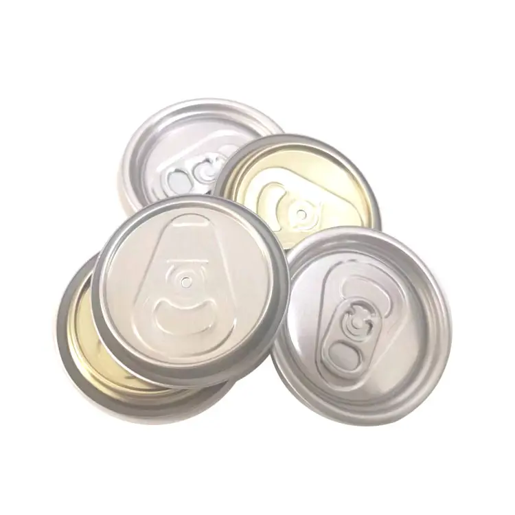 202 CDL free sample 202SOT-CDL aluminum easy open can cover for plastic metal can