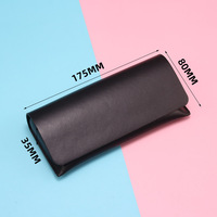 Paquet de lunettes de soleil noires de luxe de haute qualité boîte en carton avec logo personnalisé étui à lunettes en cuir Pu étuis à lunettes en cuir 2025