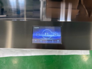 36 Inch 1000m/hr Electric <b>Kitchen</b> Cooker Hood Touch Screen Control Auto <b>Timer</b> Baffle Filter Stainless Steel Household Commercial - Product Image 6