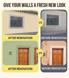 Pintura Acrílica de Doble Uso para Paredes Exteriores e Interiores para el Hogar y Edificios - Product Image 3