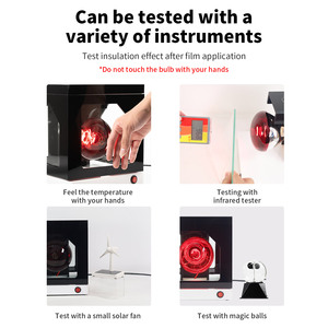 Jauge de compteur de Transmission de sécurité Portable, résistance aux ultraviolets solaire auto-guérison testeur de <span class=keywords><strong>Film</strong></span> de fenêtre - Product Image 5