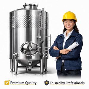Ace Cheap Price Stainless Steel 1000L Conical Refrigerated Fermenting Tank With Floating Lid for <b>Wine</b> Fermentation - Product Image 2