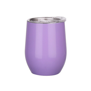 Tazza Termica a Forma di Uovo in Acciaio Inox da 12oz, Bestseller per <span class=keywords><strong>E</strong></span>-commerce Transfrontaliero, con Isolamento Termico <span class=keywords><strong>e</strong></span> Coperchio - Product Image 5