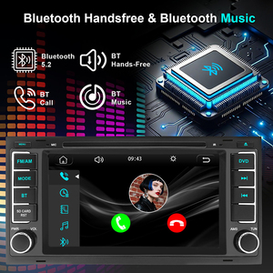 Reproductor de DVD Estéreo para Auto de 7 Pulgadas para VW Touareg 2003-<span class=keywords><strong>2010</strong></span> T5 <span class=keywords><strong>Multivan</strong></span> 2004-2009 con CarPlay Inalámbrico, Android Auto y Bluetooth - Product Image 4