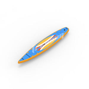 FREESUN บอร์ด <span class=keywords><strong>SUP</strong></span> แบบเป่าลมขนาด <span class=keywords><strong>14</strong></span> ฟุต สำหรับการแข่งขัน สีแดง - Product Image 4