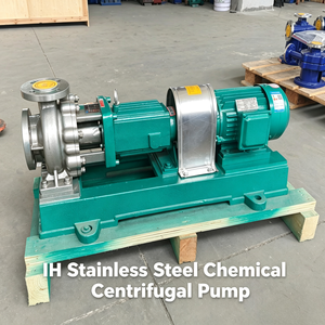 Bomba Centrífuga Química de Acero Inoxidable Tipo IH65-50-125 de 3KW de la Marca Zhongsheng para la Industria Química - Product Image 1