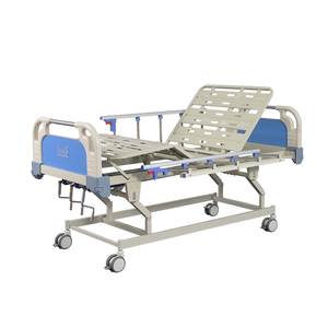 Factory Outlet Manual Three Functions <strong>Hospital</strong> <strong>Bed</strong> 3 Cranks Medical <strong>Bed</strong> Home Care <strong>Bed</strong> For <strong>Hospital</strong> Nursing <strong>Bed</strong> - Product Image 3