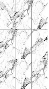 Azulejos de mármol de lujo con patrones continuos para pisos de sala de estar en villas y hoteles como pared de fondo - Product Image 2