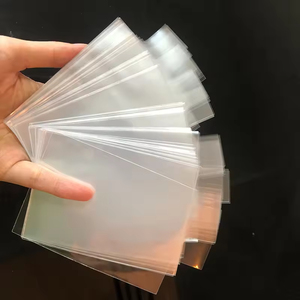 card sleeve manufacturer Amazon.com: KMC 100 Pochettes Card Barrier Perfect Size Soft Sleeves, 3  Pack/Total 300 Pochettes [Komainu-Dou Original Package], Clear : Toys &  Games