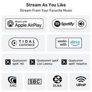 Arylic H50 50Wx2 inalámbrico AirPlay2 HDMI ARC receptor <span class=keywords><strong>de</strong></span> música <span class=keywords><strong>Google</strong></span> Cast WiFi BT <span class=keywords><strong>amplificador</strong></span> <span class=keywords><strong>de</strong></span> Audio para sistema <span class=keywords><strong>de</strong></span> <span class=keywords><strong>sonido</strong></span> doméstico - Product Image 4