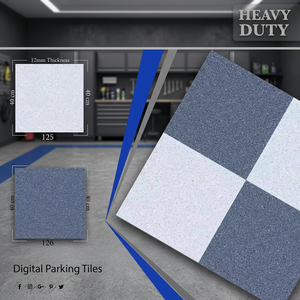 Carreaux de sol en porcelaine émaillée numérique Vistaar Modern Heavy Duty 16x16 pouces pour parking et espaces extérieurs - Product Image 6