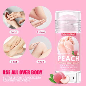 Professional Honey Peach Deepcare Foot Balm for Dry Cracked <b>Heels</b> Repair Intensive Moisturizing Healing FootCare Treatment Cream - Product Image 6