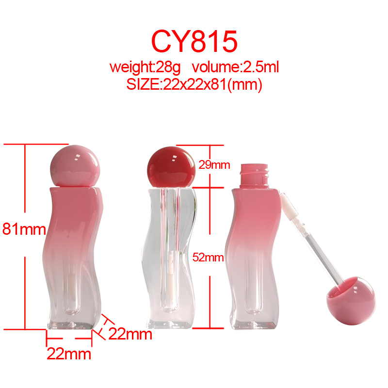 CY815,Pink+clear