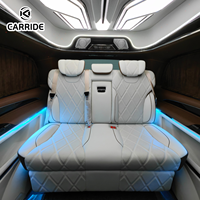 CARRIDE Conversion intérieure de luxe pour Mercedes V260 VIP Van, sièges capitaine en cuir personnalisés, éclairage d'ambiance, plafond étoilé