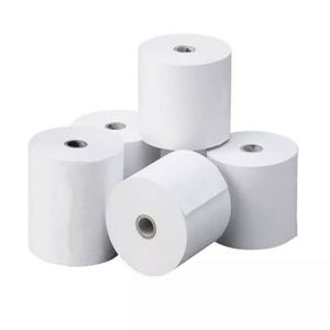 Free Sample 80mm 57mm Cash Register Till Receipt Tape Printing Papel Termico Pos Terminal Thermal <b>Paper</b> <b>Roll</b> - Product Image 1