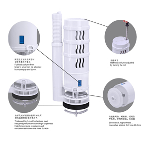 Dual-tuôn ra ABS nhà vệ sinh bồn chứa tuôn ra van cho phòng tắm và nơi để tiểu các loại khác nhau với Watermark cho khác nhau cách sử dụng - Product Image 5
