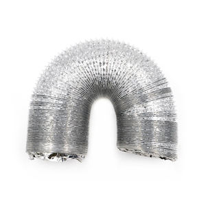 <span class=keywords><strong>Manguera</strong></span> de Ventilación Flexible <span class=keywords><strong>Corrugada</strong></span> de Aluminio Compuesto, Ignífuga, para Sistemas de <span class=keywords><strong>Aire</strong></span> <span class=keywords><strong>Acondicionado</strong></span> HVAC -30 +150 - Product Image 1
